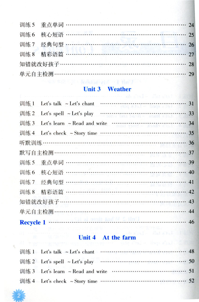 《默写小状元小学英语四年级下册 人教版 字母