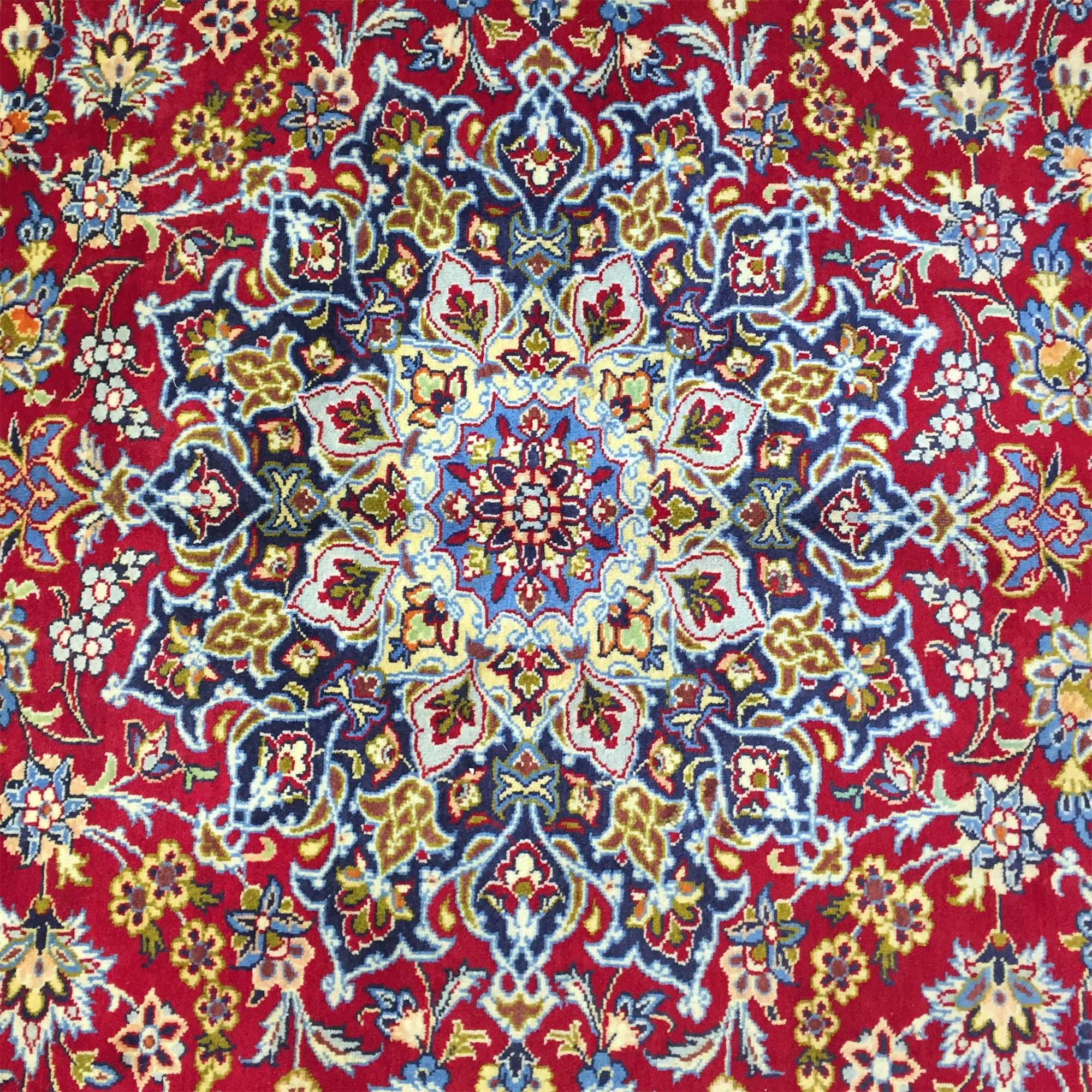 定制伊朗手工编织羊毛地毯欧式美式田园风格客厅卧室床边地毯颜色以