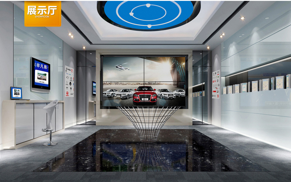 金为55寸液晶拼接屏3.5mm超窄边大屏幕高清