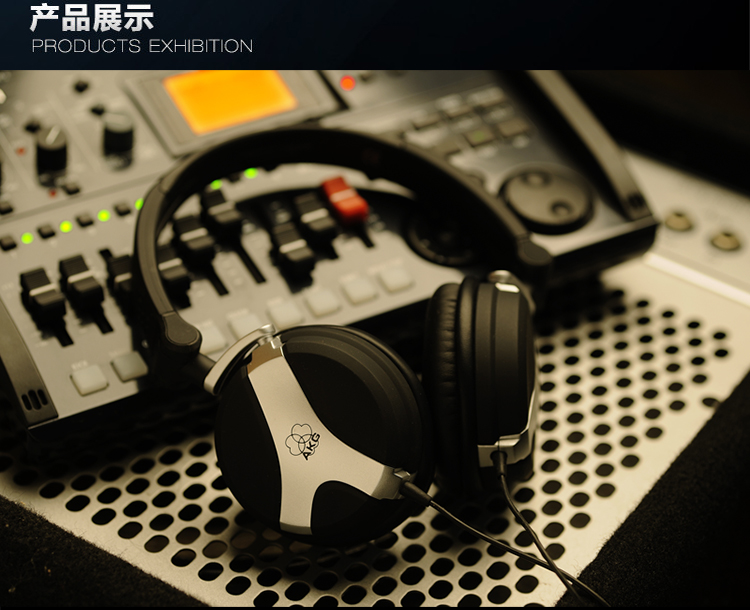 爱科技（AKG）K81DJ 专业头戴式潮流发烧折叠时尚HIFI耳机