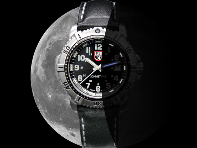 雷美诺时（Luminox）手表 瑞士军表海系列防水自发夜光运动男表A.7251 A.7251