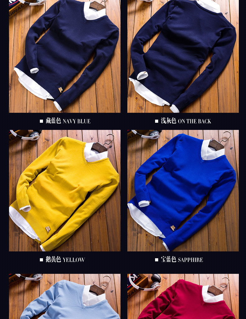 【臻依服饰男装<em>旗舰店</em>】臻依男装 秋季新款韩