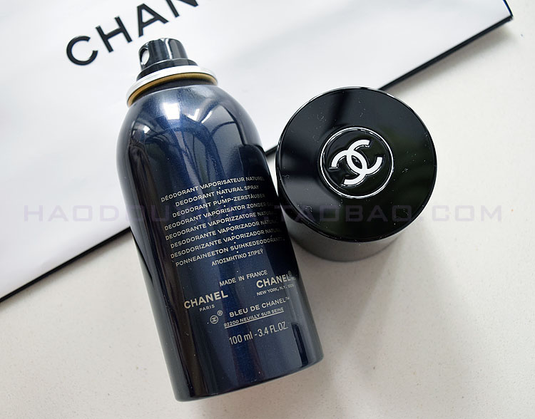 chanel香奈儿bleu蔚蓝男士清新喷雾100ml