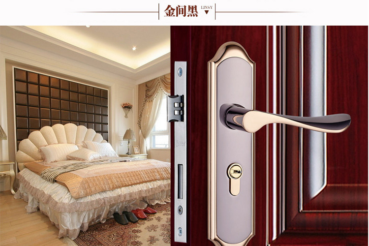 【卡贝五金旗舰店锁具】卡贝cobbe门锁现代简