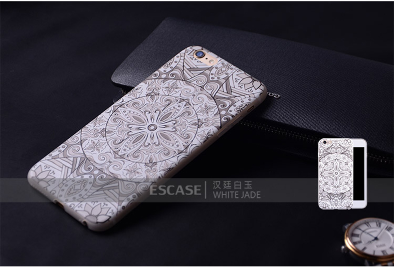 ESCASE iPhone 6s纤薄3D浮雕外壳新款保护套 宫廷爵士
