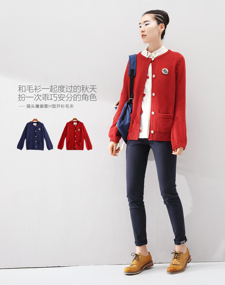 【<em>初语</em>旗舰店】<em>初语</em>秋冬装新款<em>女装学生</em>清新毛