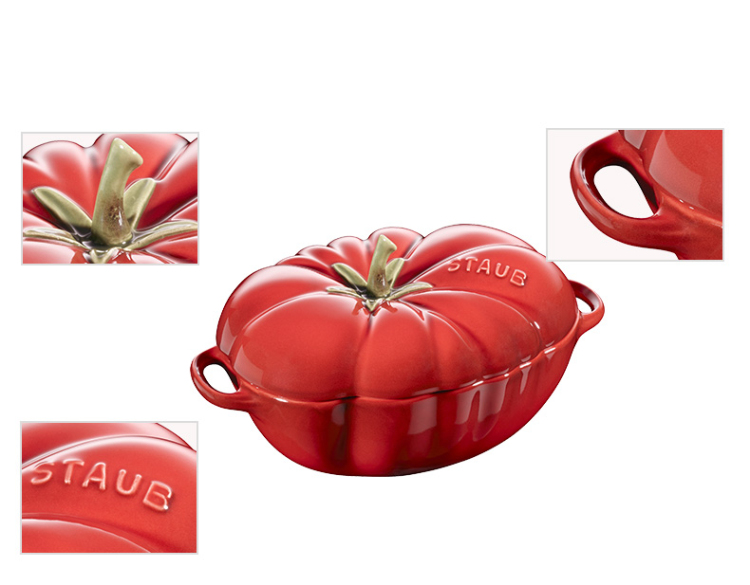 双立人(ZWILLING)旗下 法国 Staub 经典珐琅陶瓷系列 番茄盅
