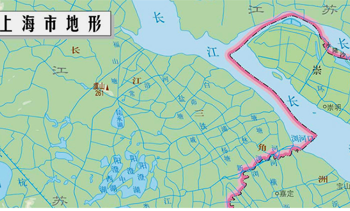 中华人民共和国分省系列地图·上海市地图(折叠袋装)