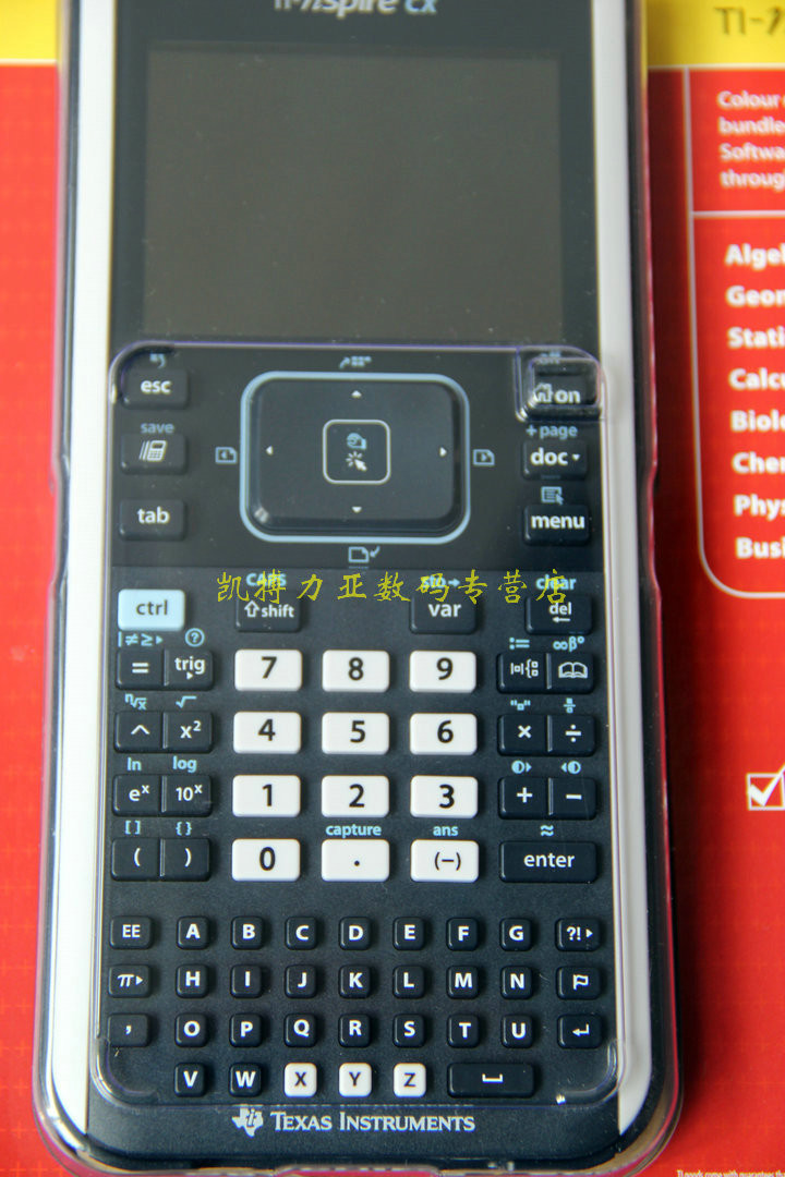 Texas Instruments 德州仪器 TI-NspireCX 图形计算器 黑色 德州仪器(Texas Instruments)财务用品 TI-NspireCX 【价格 图片 品牌 报价】-苏宁易购