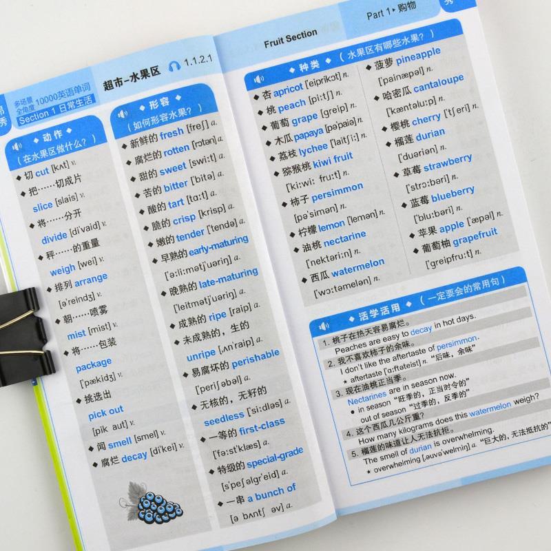 正版书籍 多场景全角度10000英语单词 9787500147367 中译出版社(原