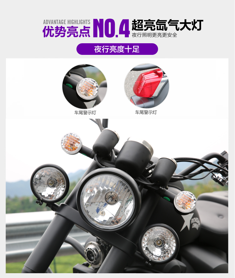 风感觉 猎豹者喜马摩托车俄罗斯哈雷系叛逆者