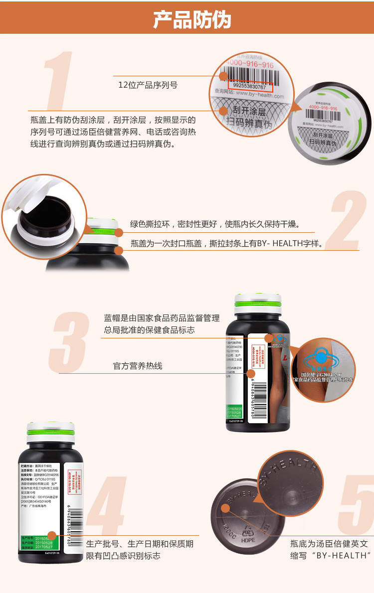 【汤臣倍健官方旗舰店】汤臣倍健左旋肉碱茶多