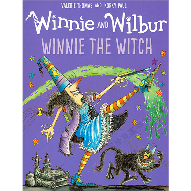 超级新品 凯迪克 英文原版绘本 女巫温妮新版 winnie and wilbur(10