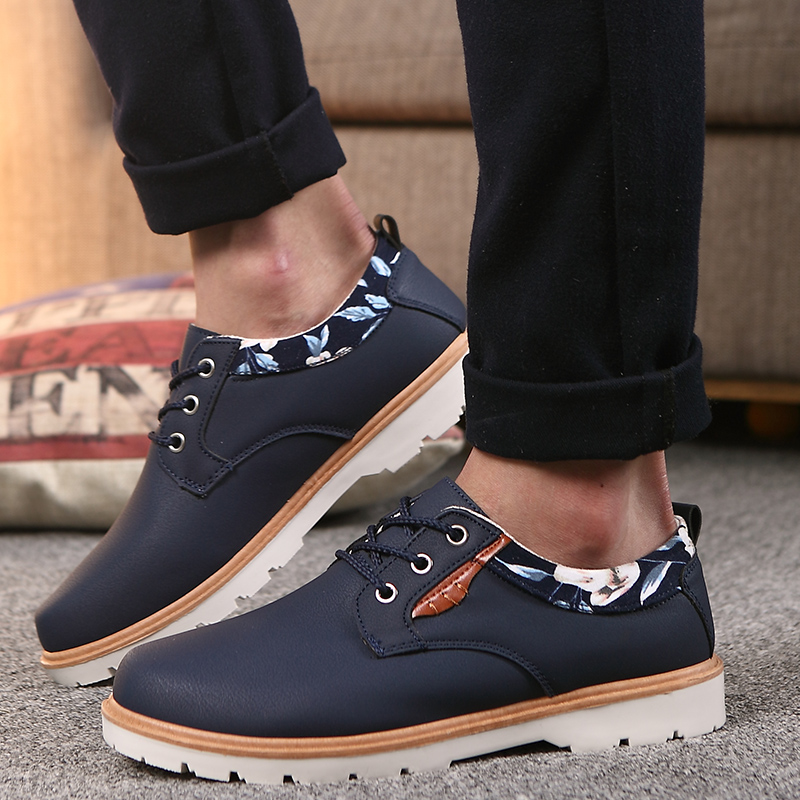 CAETIENT2017秋冬季新款英伦时尚男士皮鞋