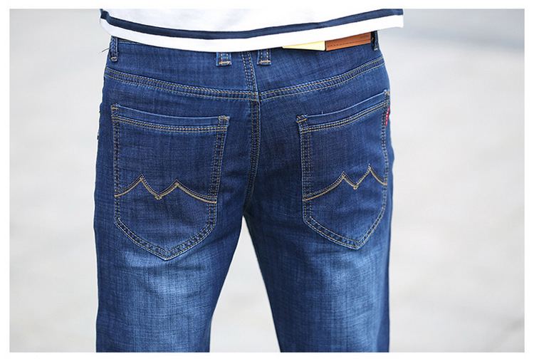 魅言魅语2017男牛仔裤春季潮流2017直筒百搭