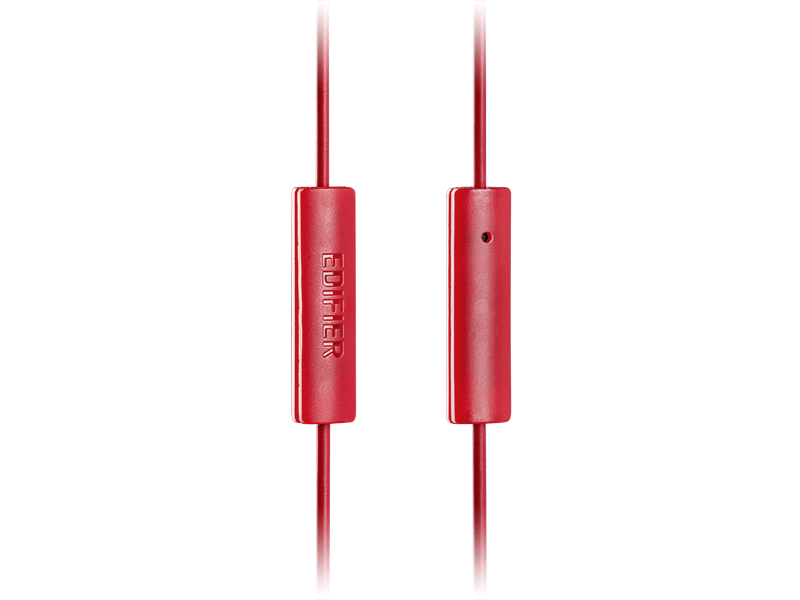 Edifier/漫步者 H210P 入耳式 手机耳机 炫酷红色