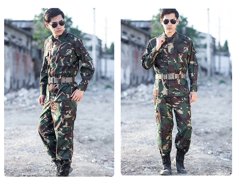 hoscene07式猎人迷彩服套装男夏季陆军特战特勤战术服耐磨军迷服饰cs