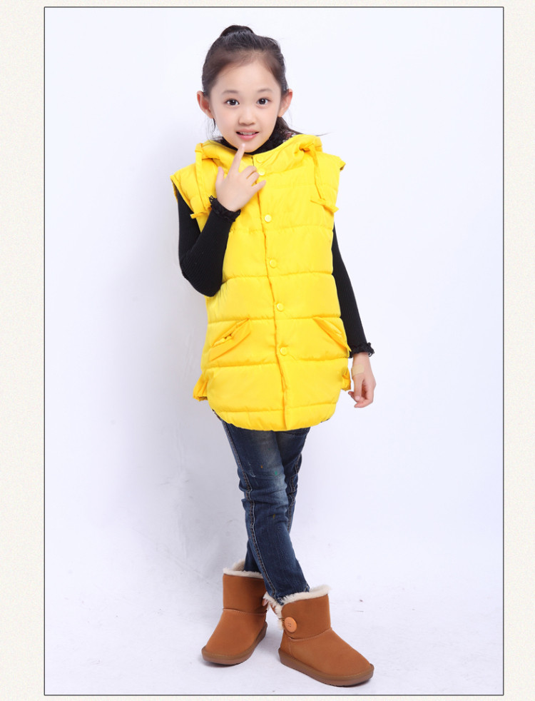 【朵琪宝贝母婴】童装女童马甲秋冬装2014新