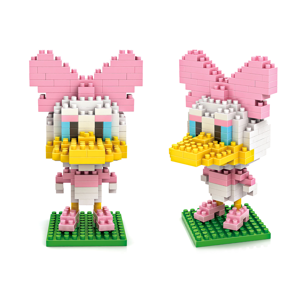 新款小颗粒拼装玩具米奇老鼠系列黛西玩具积木微钻颗粒积木9416