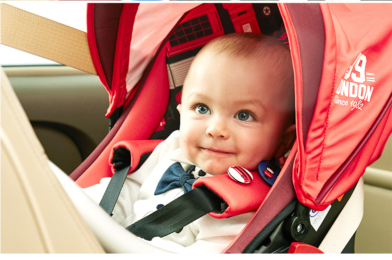 佰佳斯特(Best Baby)汽车儿童安全座椅提篮LB320（提篮式安全座椅15个月） 暗调黑森林