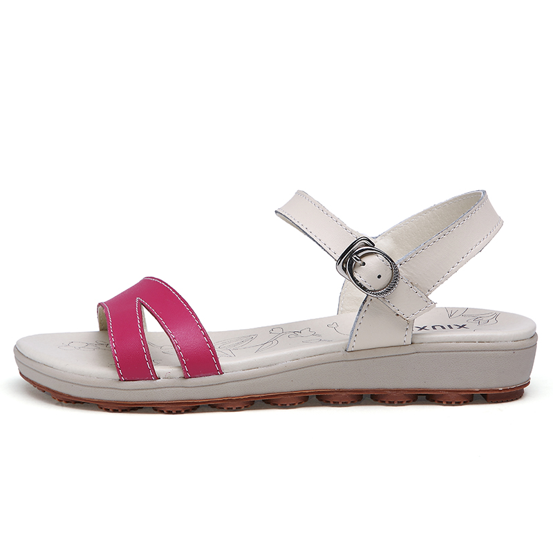 木偶情缘品牌休闲女凉鞋2017夏季凉鞋女款简