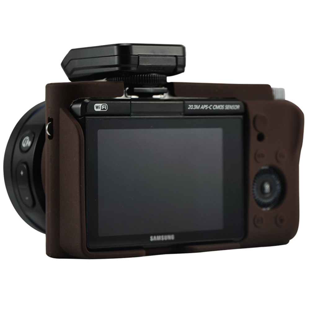 登品for 三星samsung nx3300硅胶套 相机包 nx3300相机套三星nx3000