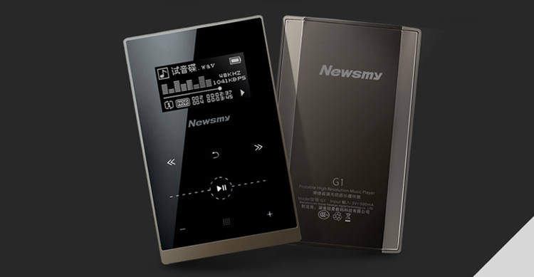 纽曼（Newsmy）G1 8G 支持24bit高品质音乐播放 金属 无损 运动 HIFI mp3播放器 播放器 电容屏