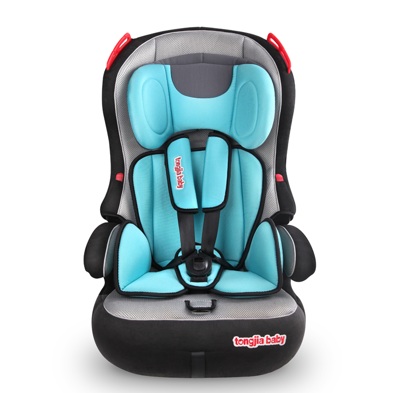童佳贝贝 汽车儿童安全座椅9个月-12岁德国ECE R44/04和3C双认证海蓝色