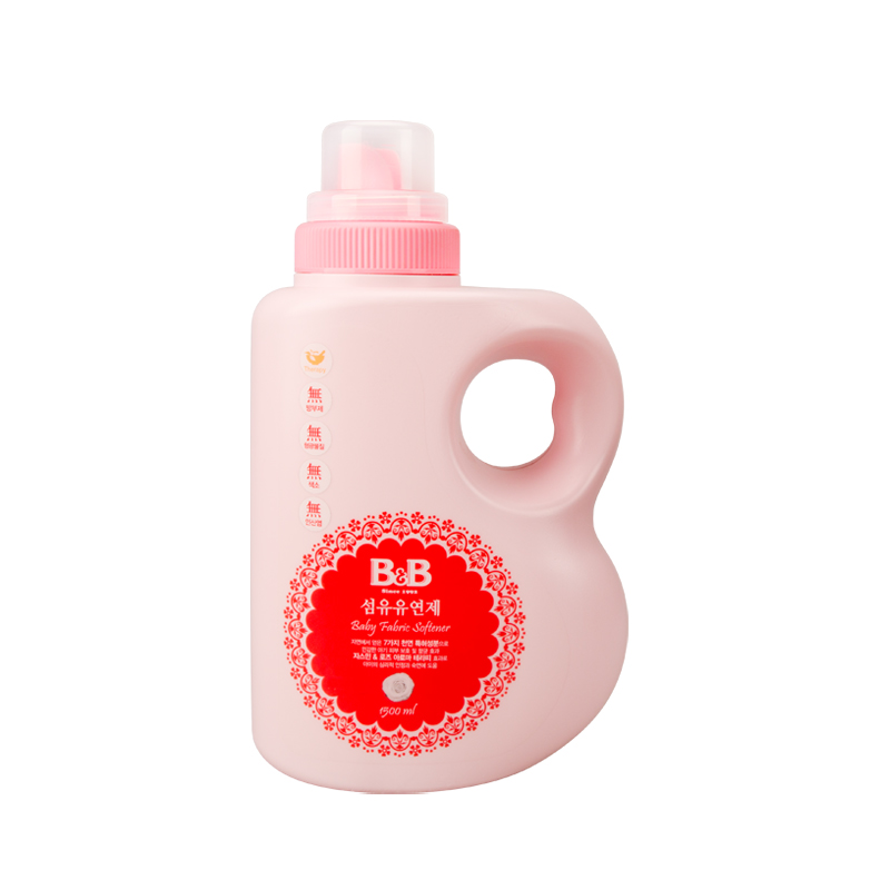 保宁（B&B）纤维柔顺剂（柔和香-瓶装）1500ml 配合使用洗衣液 有香味