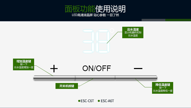 斯帝博 ESC-A6T（6kw 220v） 小厨宝 即热式电热水器 热水宝 上出水 下出水 厨房宝