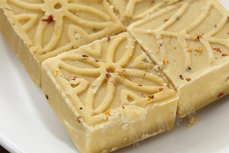 豪麦 上海特产桂花糕500克 小包装糕点 风都食