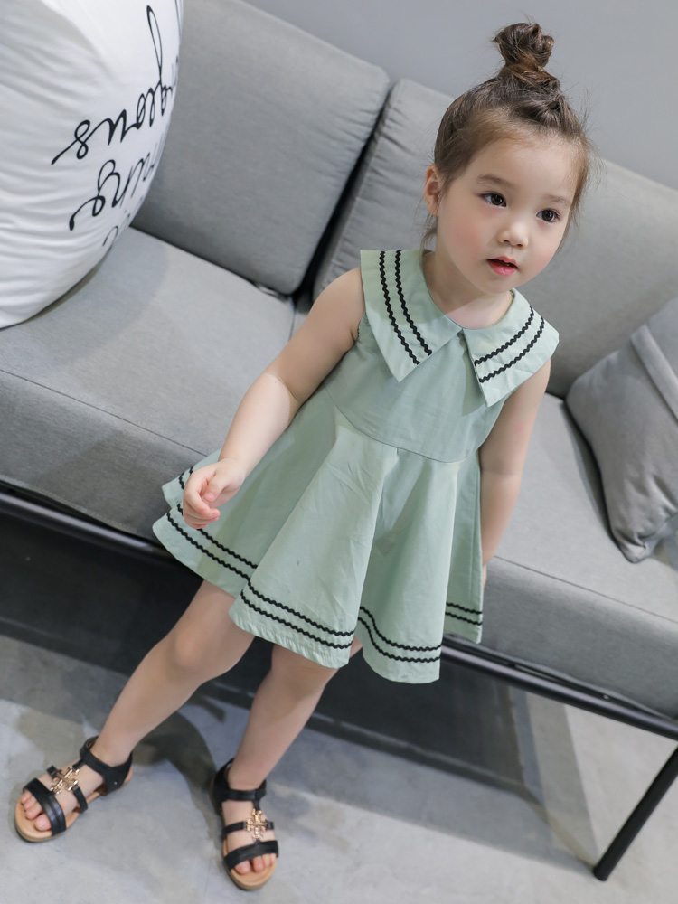 可莉允时尚品牌小童装夏季新品儿童女童2017