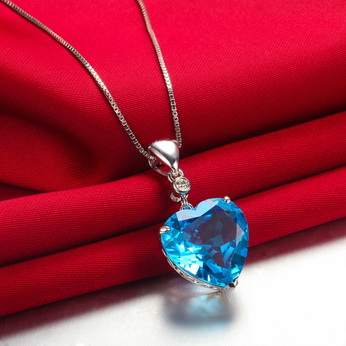 【佐卡伊珠宝】Zocai\/佐卡伊 海洋之心 白金镶