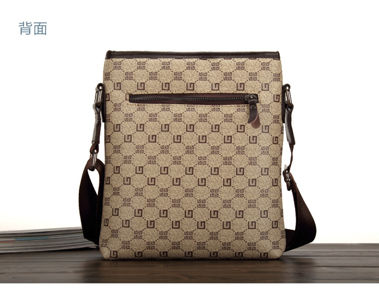 danmarshal丹马仕 时尚小清新男士单肩包 街头