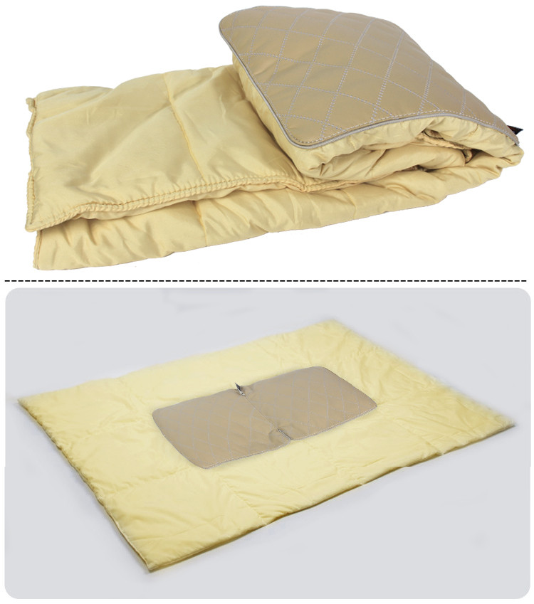 WRC 多功能汽车空调被 抱枕被子 腰枕靠垫 耐