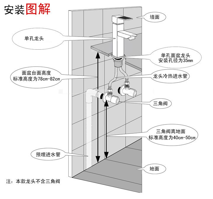 凯鹰360°旋转全铜单孔冷热厨房水槽 洗菜盆水龙头ky