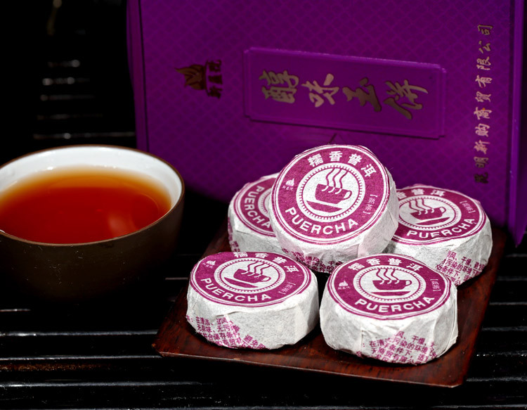 迷你小沱茶 糯米香 新益号糯香普洱茶熟茶40颗