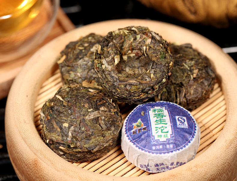 新益号 特级 糯米香 云南 普洱茶 生茶 迷你沱 小