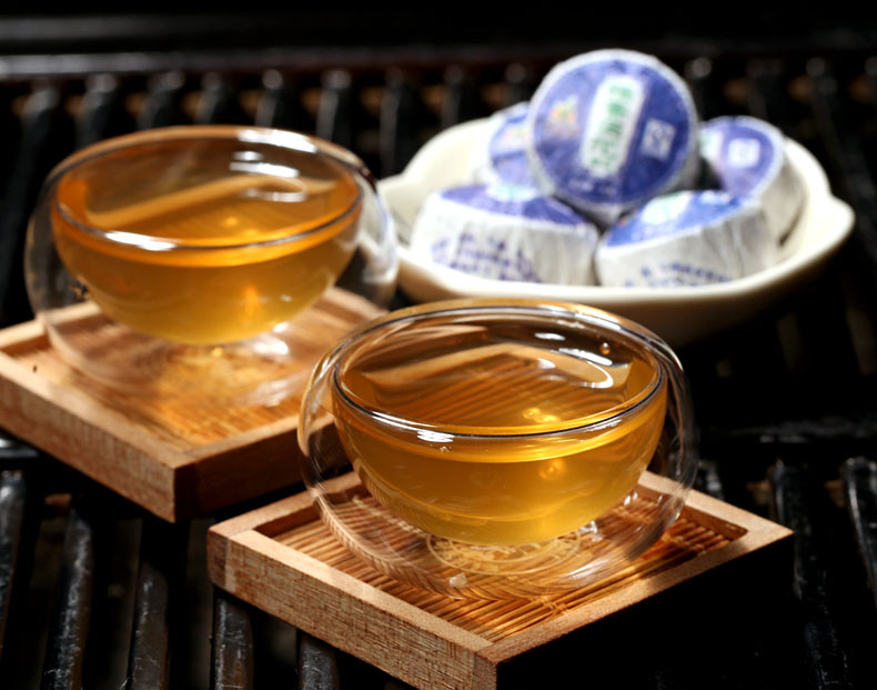 新益号 特级 糯米香 云南 普洱茶 生茶 迷你沱 小