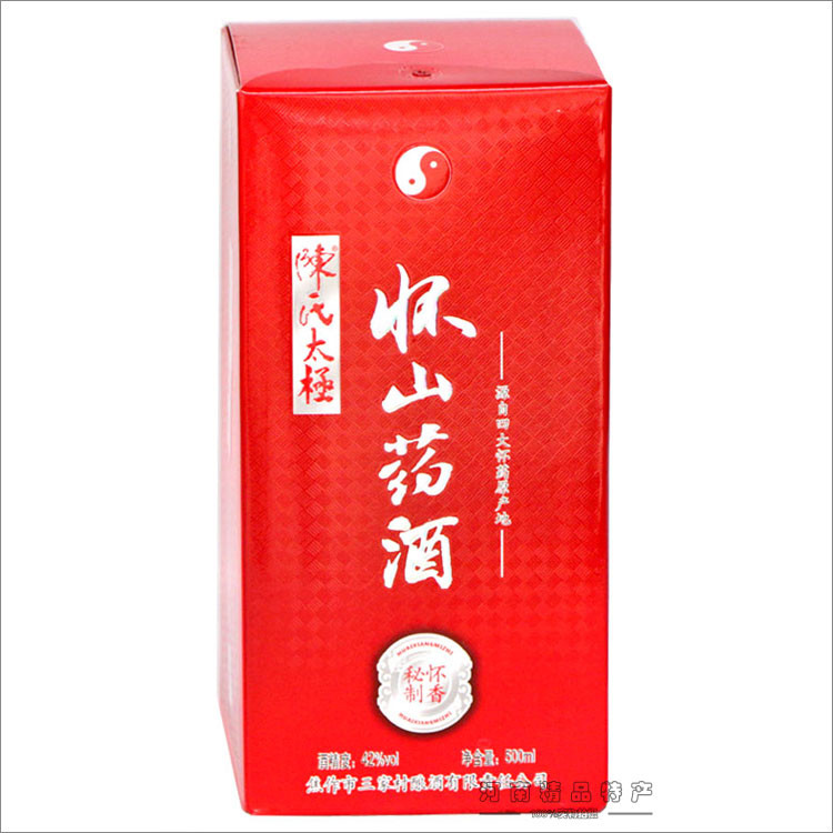 三家村酒 陈氏太极怀山药酒/酒类/ 和谐一号 42度 500ml/瓶