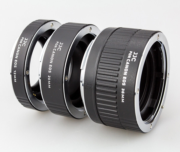 JJC 佳能近摄接圈 AF自动对焦红圈 微距拍摄