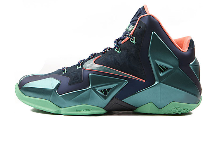 专柜正品 Nike Lebron XI LBJ11 Miami vs Akro