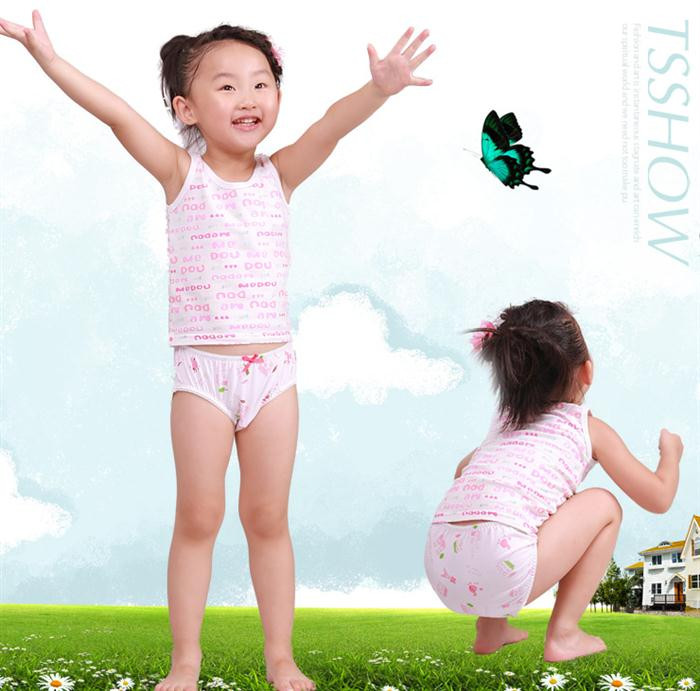 贴身尚品 儿童<em>内裤</em> 3-<em>7岁</em>中小女童三角<em>内裤</em> 舒