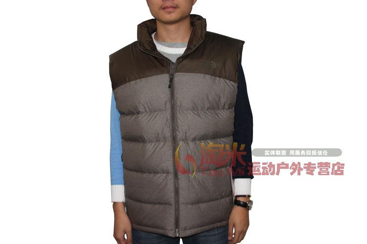 TNF<em>北面</em>13秋冬<em>新款羽绒马甲</em>背心 AUFG在苏宁