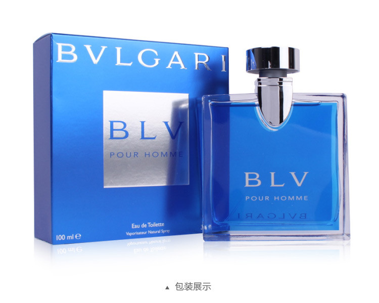 bvlgari 宝格丽 blv 蓝茶男士香水100ml