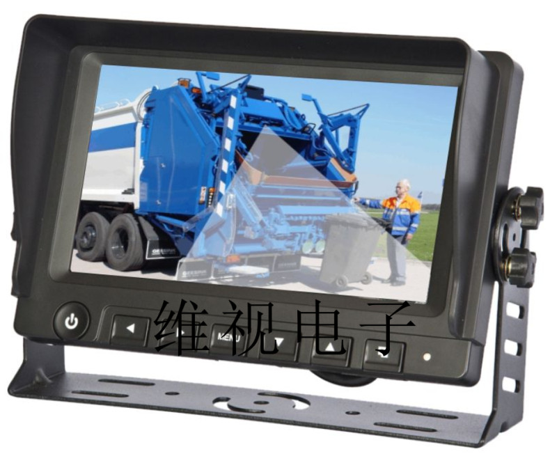 维视 六路车载监控带行车记录后视系统 物流叉