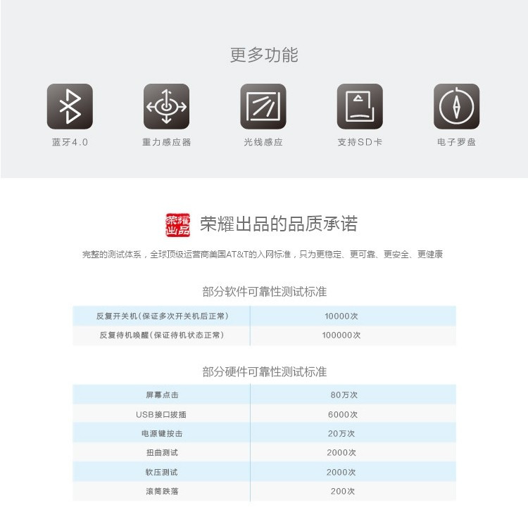  华为手机荣耀3C 2G RAM(H30-U10)联通