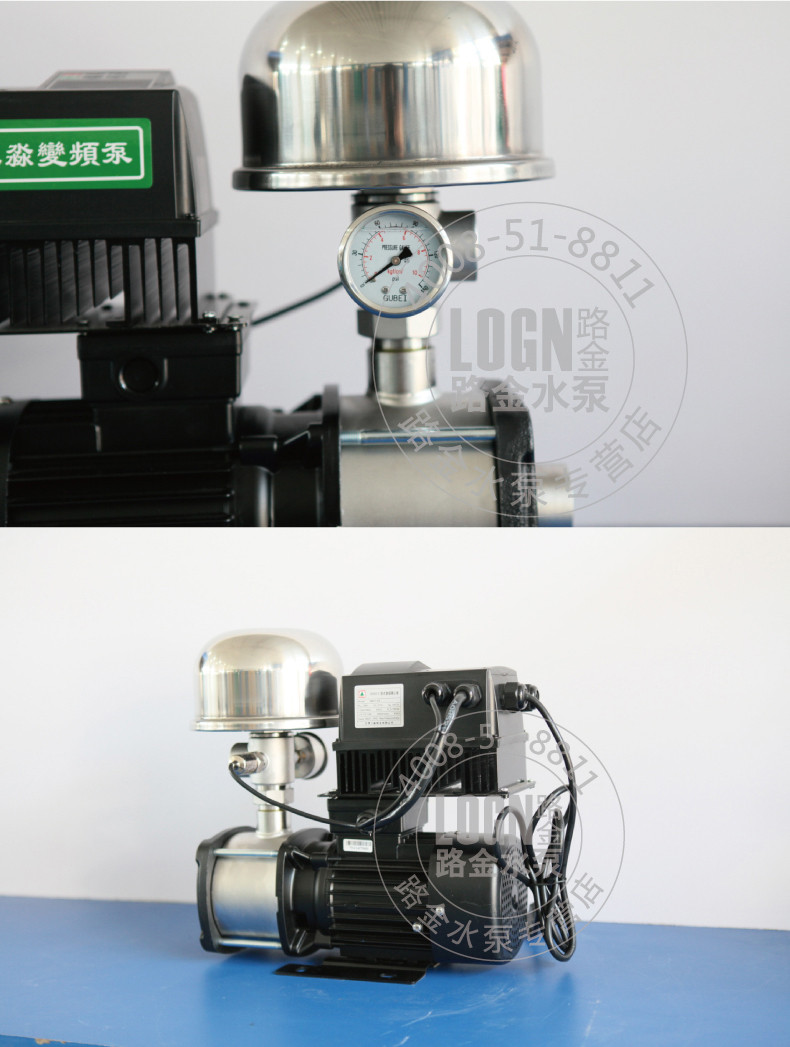 【路金水泵】台湾三淼变频泵浦SMI5-4家用变