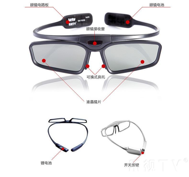 TV 3D眼镜Letv SW-T1200B怎么样?苏宁易购的