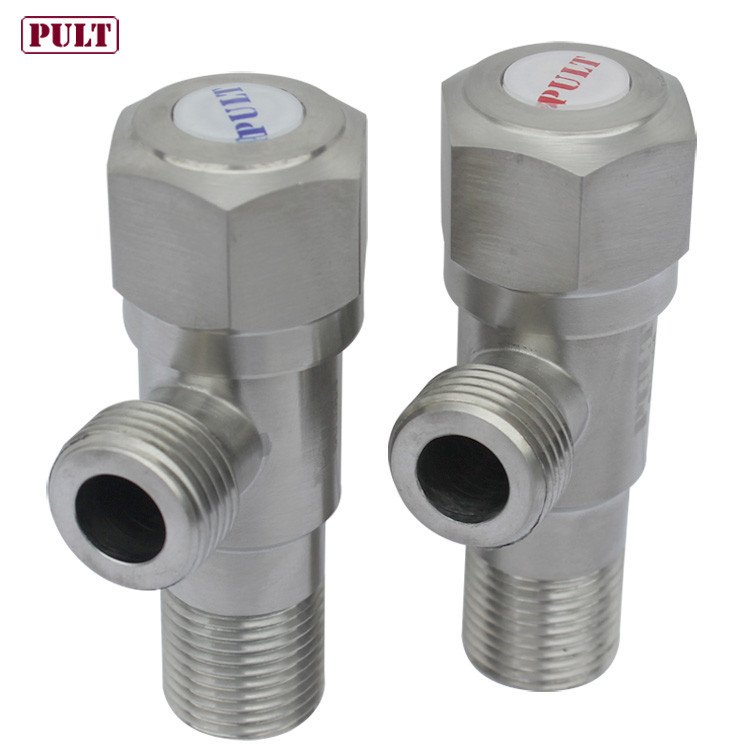 PULT普尔特 角阀 304不锈钢三角阀 冷热通用 